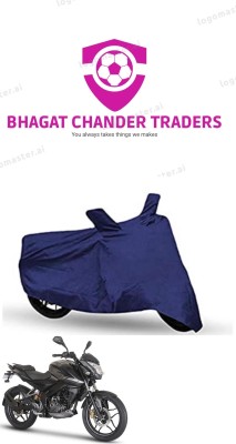 bhagat chander traders Waterproof Two Wheeler Cover for Bajaj(Pulsar NS 160, Blue)