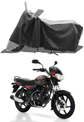 GROFATIK Two Wheeler Cover for Bajaj(Discover 125 DTS-i, Grey)