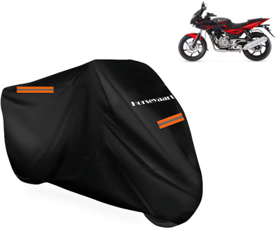 Horseyaart Waterproof Two Wheeler Cover for Bajaj(Pulsar 220 DTS-i, Black)