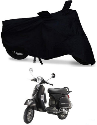 DeepShakshi AUTOMOTIVE Two Wheeler Cover for LML(Star Euro, Black)