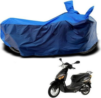 Varnwal E Commerce Waterproof Two Wheeler Cover for Hero(Electric Zippy, Blue)
