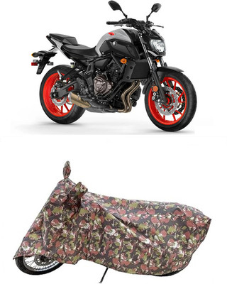 Coxtor Waterproof Two Wheeler Cover for Yamaha(MT 07 BS6, Multicolor)