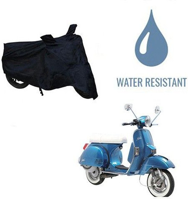 Varnwal E Commerce Waterproof Two Wheeler Cover for LML(Star Euro, Black)