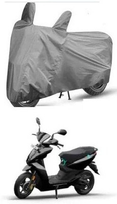 Tritika Waterproof Two Wheeler Cover for Ather(450 X, Grey)