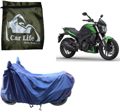 Car Life Two Wheeler Cover for Bajaj(Dominar 250, Blue)