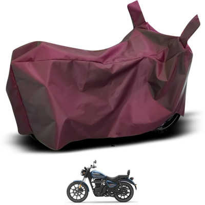 GOSHIV-car and bike accessories Waterproof Two Wheeler Cover for Royal Enfield(Maroon)