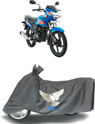 BigFly Waterproof Two Wheeler Cover for TVS(Sport, Grey)