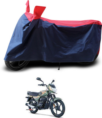 PAGORA Waterproof Two Wheeler Cover for Bajaj(CT100, Red, Black)