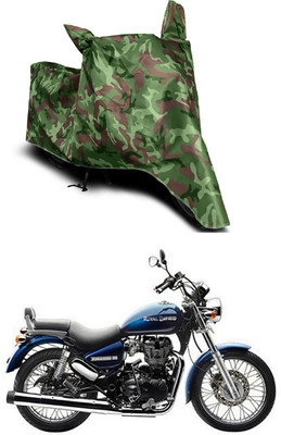 Mdstar Waterproof Two Wheeler Cover for Royal Enfield(Thunderbird 350, Multicolor)