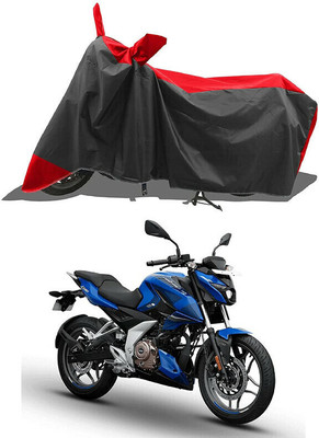 Matt Moon Two Wheeler Cover for Bajaj(Pulsar 160 NS DTS-i, Black)