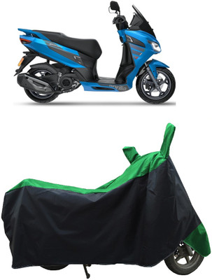 Coxtor Waterproof Two Wheeler Cover for Aprilia(SXR 125, Green)