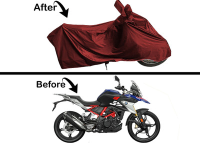 Archistylo Waterproof Two Wheeler Cover for BMW(G 310 R, Maroon)