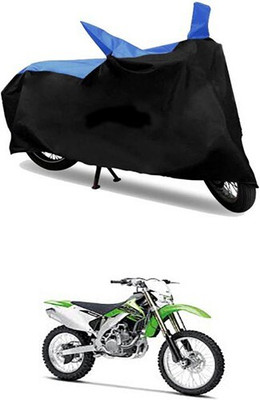 MMSSTAR Waterproof Two Wheeler Cover for Kawasaki(Blue, Black)
