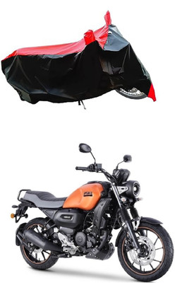 VESMEI Two Wheeler Cover for Yamaha(FZ S FI New BS6, Red)