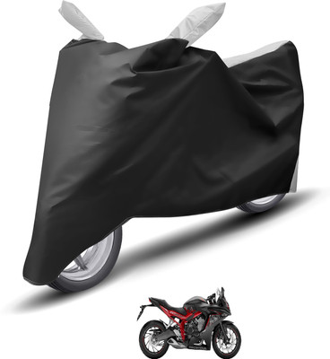 Caronix Waterproof Two Wheeler Cover for Honda(CBR 650F, Silver)