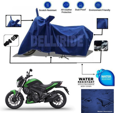 TPNYKR Waterproof Two Wheeler Cover for Bajaj(Dominar 400, Blue)