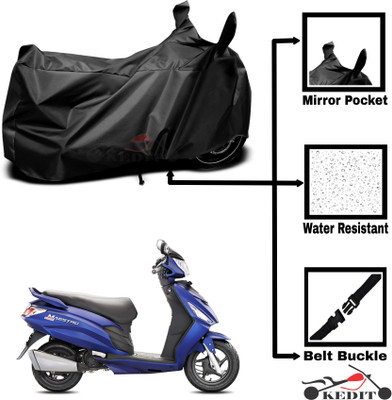 KEDIT Two Wheeler Cover for Universal For Bike(Maestro, Black)