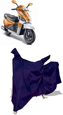 Amexride Two Wheeler Cover for Mahindra(Gusto 125 BS6, Blue)