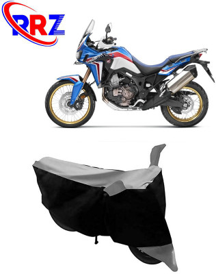 RRZ Waterproof Two Wheeler Cover for Honda(Africa Twin, Black, Grey)