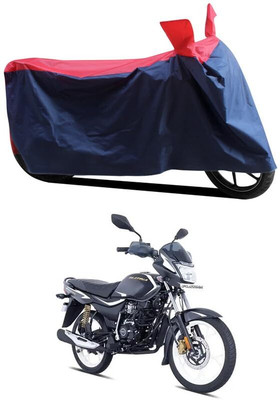 AASHTIK MART Two Wheeler Cover for Bajaj(Platina 110, Red, Blue)