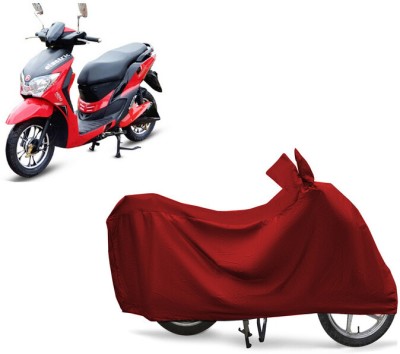 EGAL Two Wheeler Cover for Hero(Electric Dash BS6, Maroon)