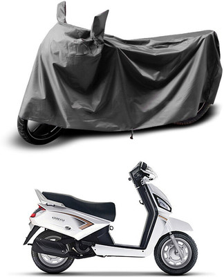 Gali Bazar Waterproof Two Wheeler Cover for Mahindra(Grey)
