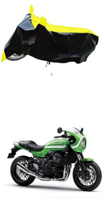 VESMEI Two Wheeler Cover for Kawasaki(Z900 RS Cafe Racer, Yellow)