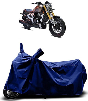 VESMEI Two Wheeler Cover for TVS(Zeppelin, Blue)