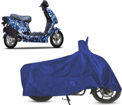 EGAL Waterproof Two Wheeler Cover for Hero(Electric AXLHE-20 BS6, Blue)