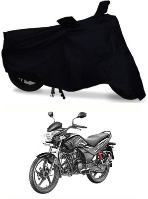 DeepShakshi AUTOMOTIVE Waterproof Two Wheeler Cover for Hero(Passion Xpro, Black)