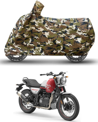 RABABLI Waterproof Two Wheeler Cover for Royal Enfield(Street Scrambler BS6, Multicolor)
