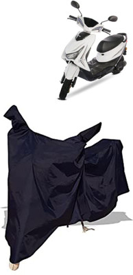 Amexride Two Wheeler Cover for Ampere(Reo Elite BS6, Black)