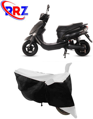 RRZ Waterproof Two Wheeler Cover for Hero(Electric Photon, Black, White)
