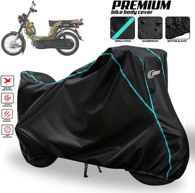 xodi Two Wheeler Cover for TVS(XL 100 Comfort BS6, Black, Blue, Multicolor)
