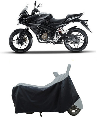 Coxtor Waterproof Two Wheeler Cover for Bajaj(Pulsar AS 150, Grey)