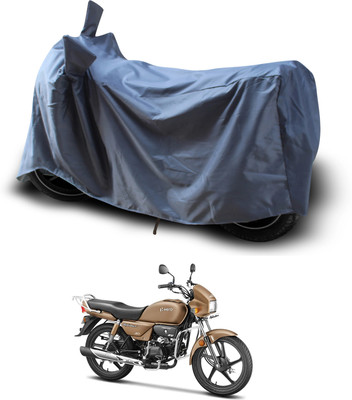 PAGORA Waterproof Two Wheeler Cover for Hero(Splendor Plus, Grey)