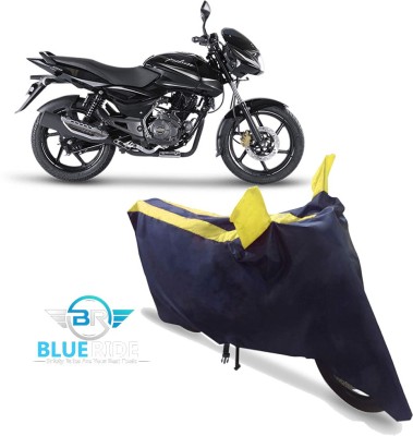 BLUERIDE Two Wheeler Cover for Bajaj(Pulsar 150, Yellow)