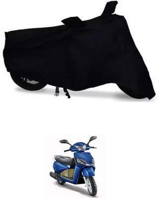 DeepShakshi AUTOMOTIVE Waterproof Two Wheeler Cover for Mahindra(Gusto, Black)