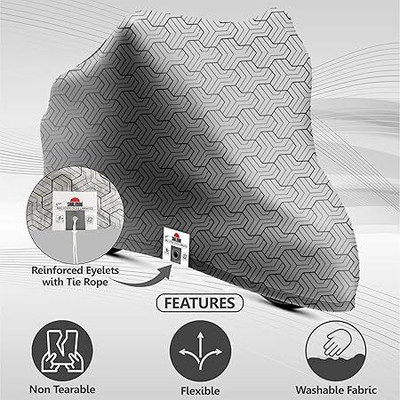 AUCTIMO Two Wheeler Cover for Hero(Ignitor, Multicolor)