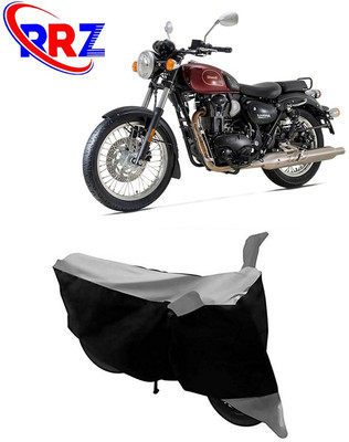 RRZ Waterproof Two Wheeler Cover for Benelli(Imperiale 400, Black, Grey)