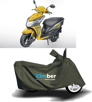 APNEK Two Wheeler Cover for Honda(Dio, Green)
