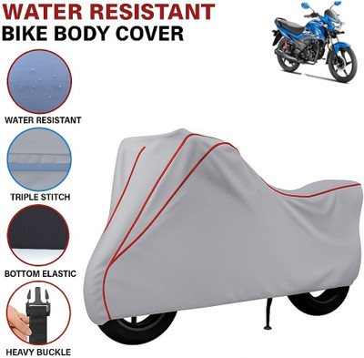 BigFly Waterproof Two Wheeler Cover for Honda(Livo, Grey, Red)