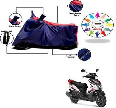 DeepShakshi AUTOMOTIVE Waterproof Two Wheeler Cover for Yamaha(Ray Z, Blue, Red)