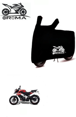 Oroma Waterproof Two Wheeler Cover for Bajaj(Pulsar NS-160 BS6, Black)
