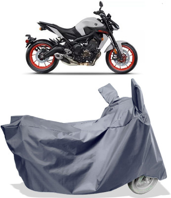 Amexride Two Wheeler Cover for Yamaha(MT 09 BS6, Grey)