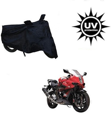 MMSSTAR Waterproof Two Wheeler Cover for Hyosung(GT650R, Black)