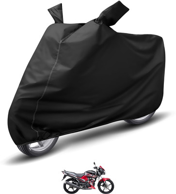 Auto Hub Waterproof Two Wheeler Cover for Yamaha(SS 125, Black)