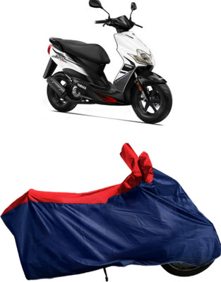 rakku Waterproof Two Wheeler Cover for Yamaha(Jog R, Blue, Red)