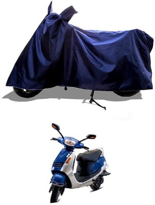 KEDIT Two Wheeler Cover for TVS(Phoenix, Blue)
