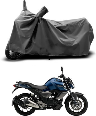 SEBONGO Waterproof Two Wheeler Cover for Yamaha(FZ-S FI, Grey)